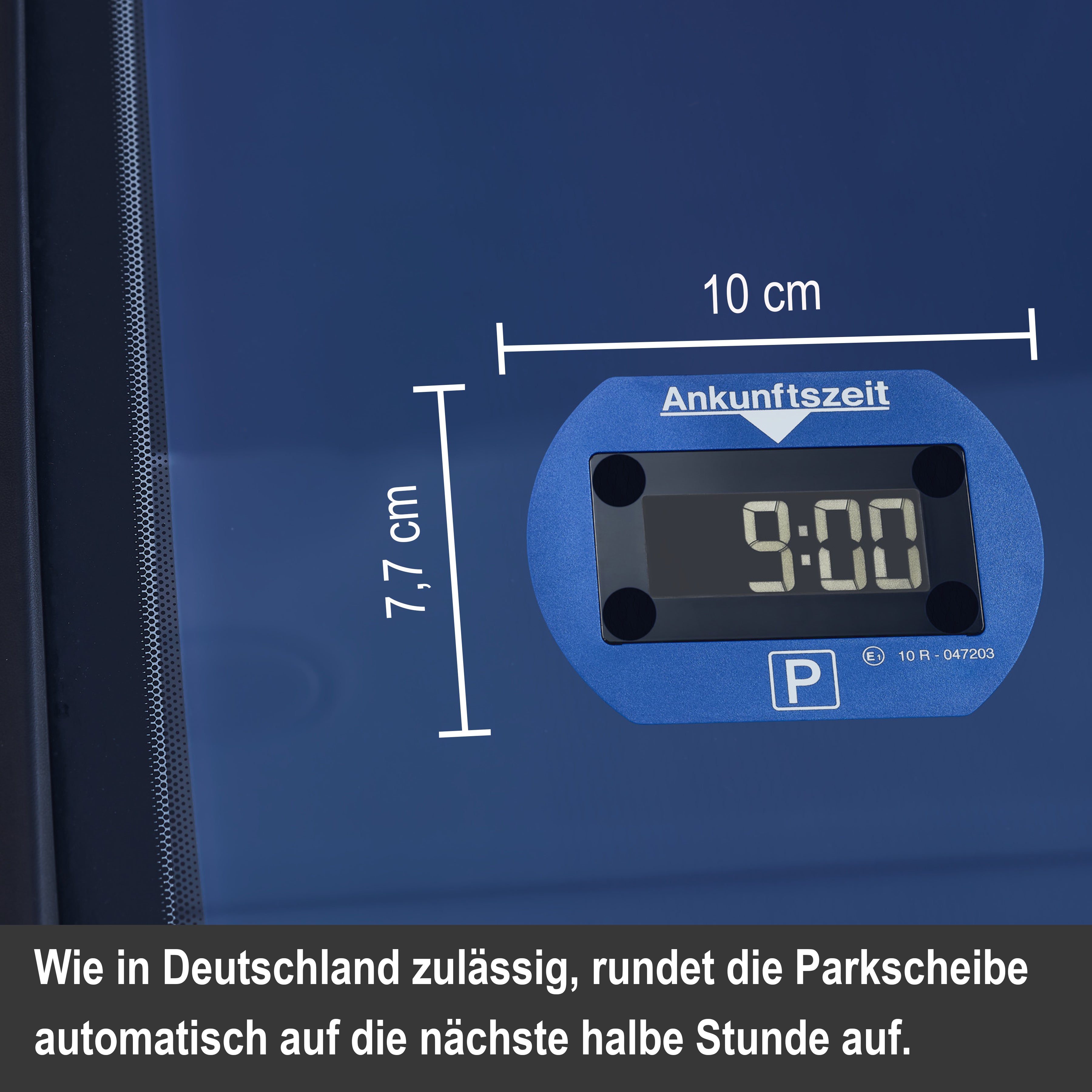 NEEDIT PARK LITE | ELEKTRONISCHE PARKSCHEIBE | BLAU