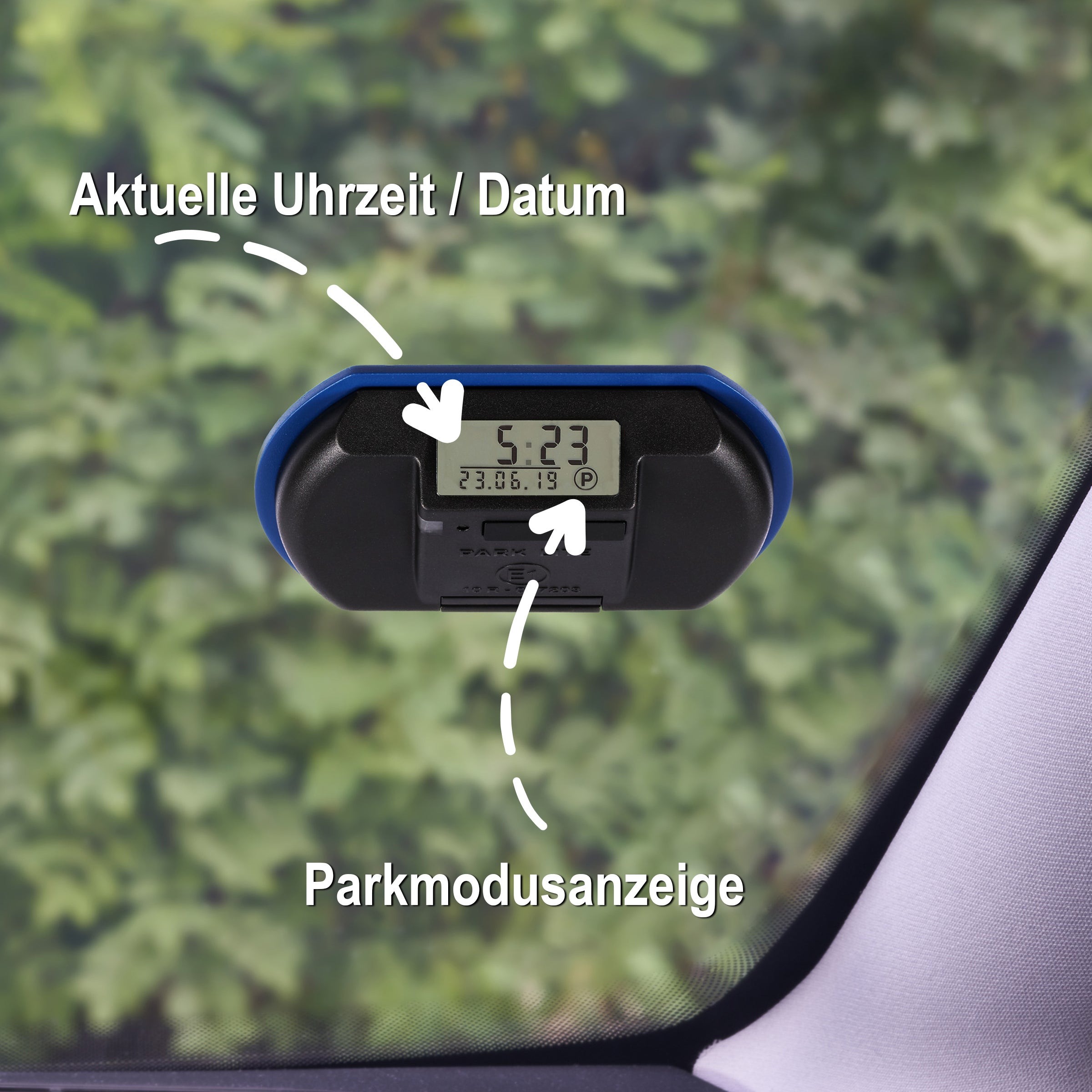 NEEDIT PARK LITE | ELEKTRONISCHE PARKSCHEIBE | BLAU